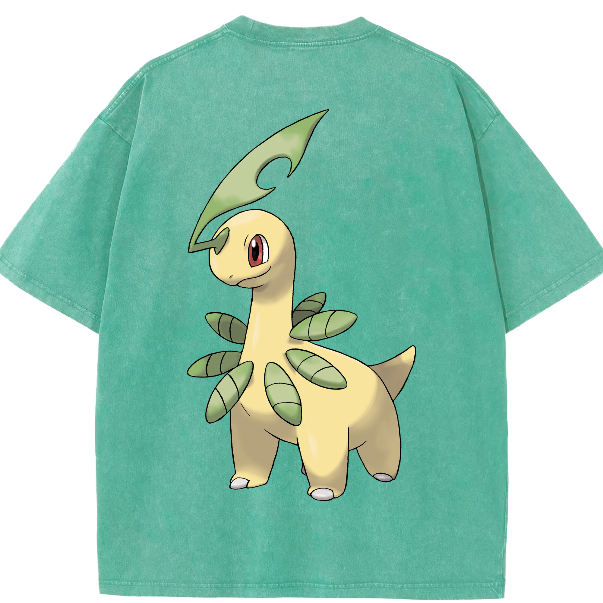 （画像用） ポケットモンスター Pokémon 綿100% ヴィンテージ風 半袖Tシャツ（背面プリント）